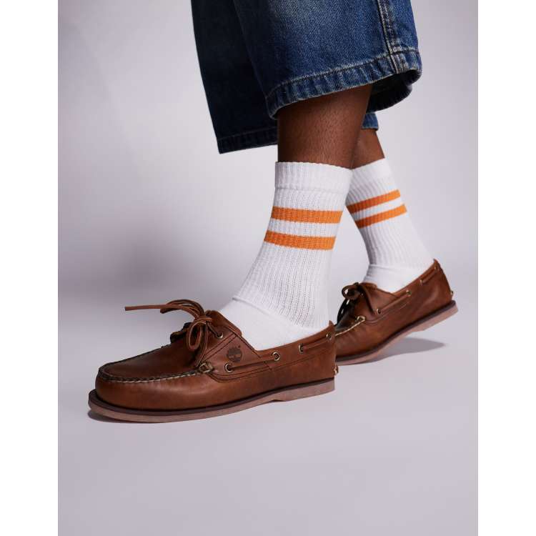 Timberland Classics Chaussures bateau à œillets en cuir