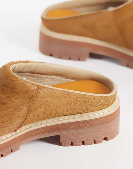 Timberland clog schoen in bruin, 4 van 4