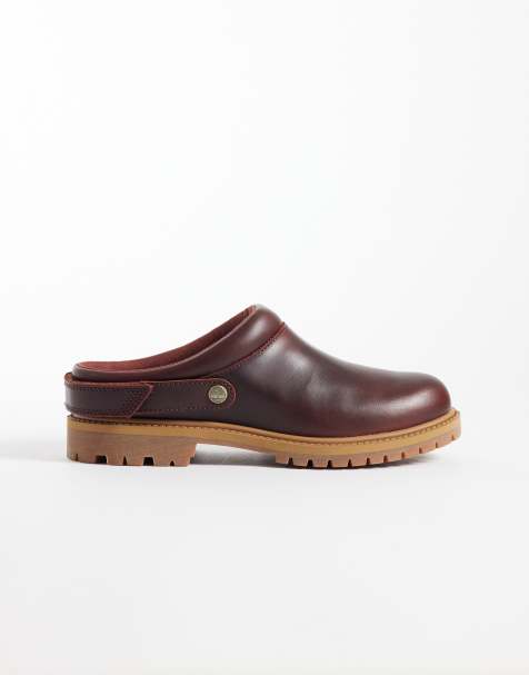 Timberland clog-sko i burgundy - view 1