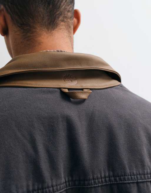 Timberland Coach jacket in vintage black, 3 of 5