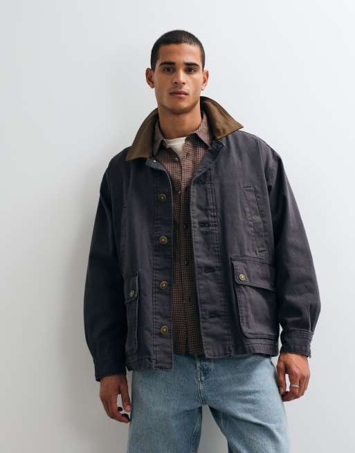 Timberland coachjack in vintage zwart, 2 van 5