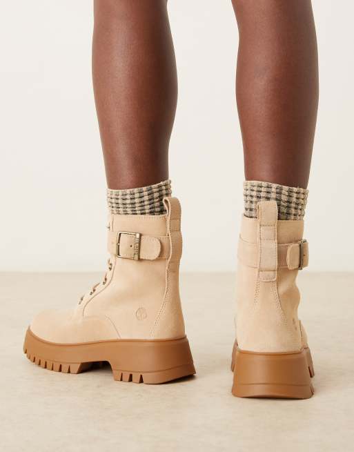 Timberland - Cora Valley - Bottines à lacets - Beige clair, 4 de 4