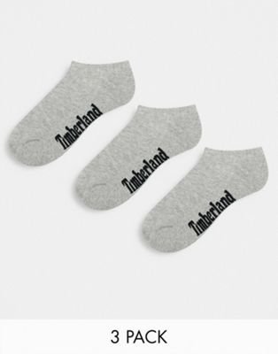 Timberland Core Sport 3 pack socks in grey