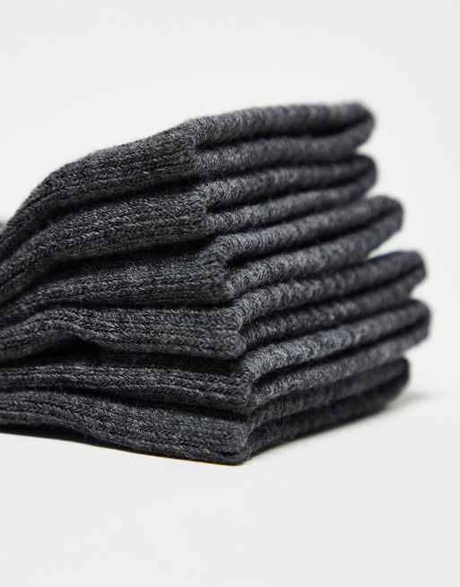 Timberland - Core Sport - Confezione da 3 paia di calzini grigio scuro, 3 di 4