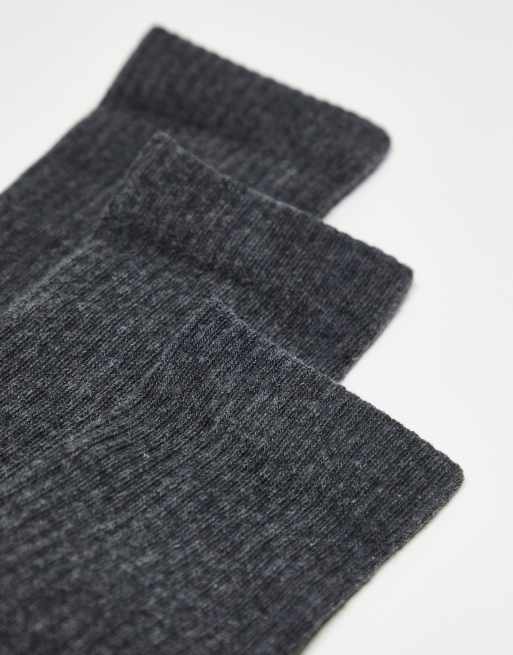 Timberland - Core Sport - Lot de 3 paires de chaussettes - Gris foncé, 2 de 4