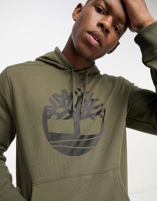 Timberland Core Tree hoodie in khaki ASOS