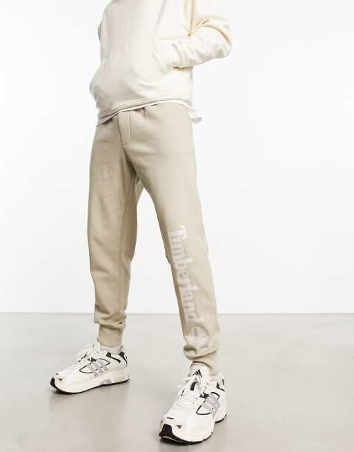 Timberland Core Tree logo joogers in beige