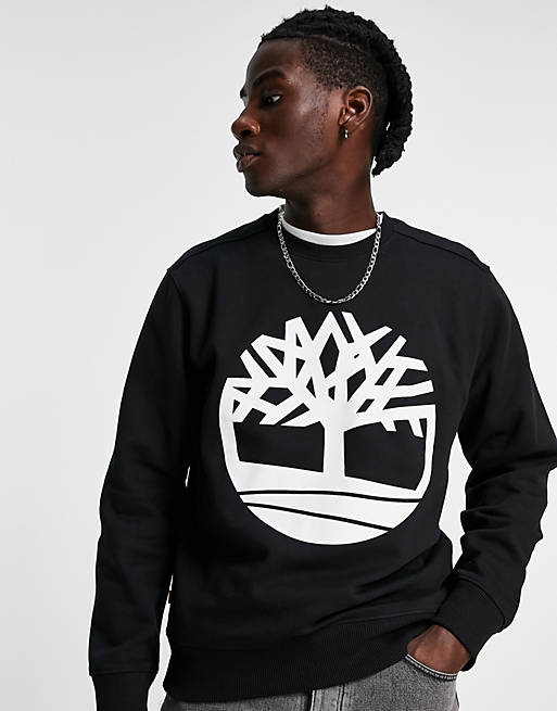 Hoodies & Sweatshirts Timberland Core Tree Logo sweatshirt in black 