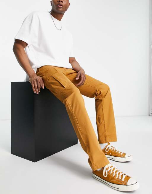 Timberland Core Twill cargo trousers in wheat tan ASOS