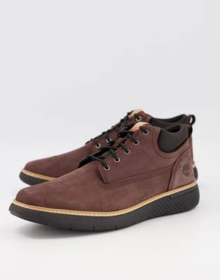 timberland cross mark leather sneakers