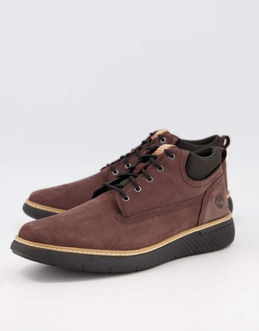 Cross mark plain outlet toe chukka