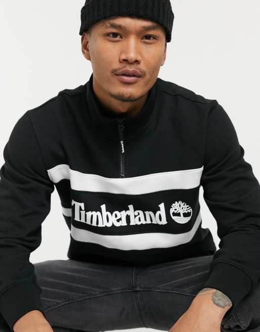 Timberland sweatshirt cheap black