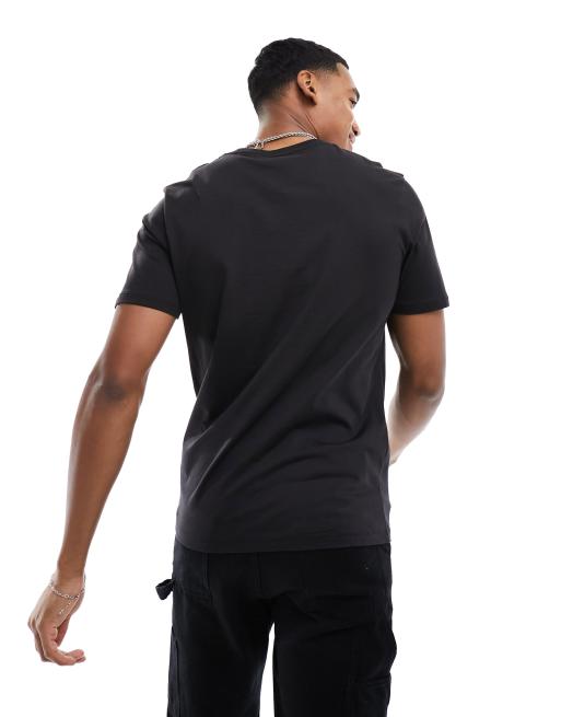 Timberland – Czarny T-shirt z małym logo, 3 z 4