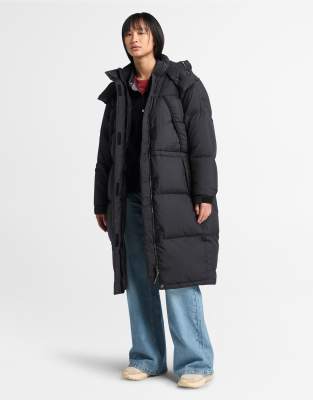 Timberland Down - Langer Puffer-Parka in Schwarz