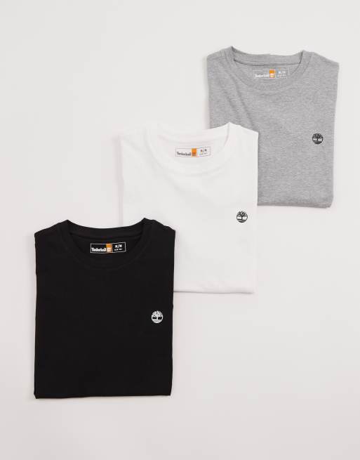 Timberland - Dunstan River - Lot de 3 t-shirts - Multicolore