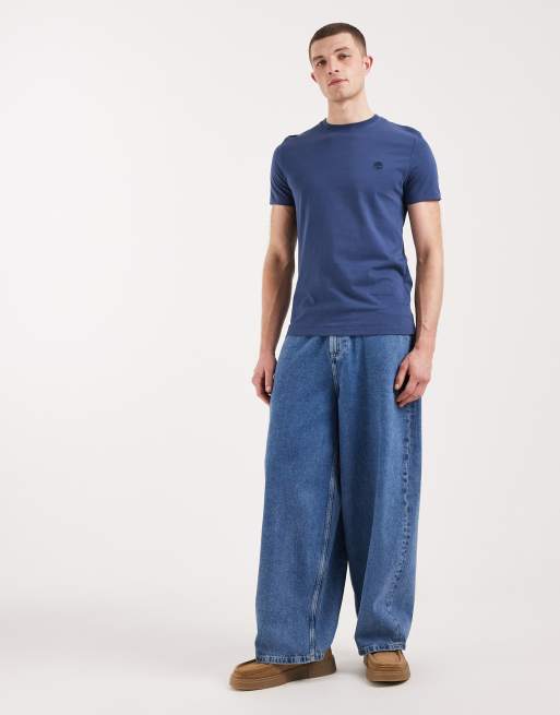 Timberland Dunstan river short-sleeve t-shirt in oceana, 2 of 5