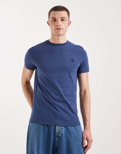 Timberland - Dunstan River - T-shirt a maniche corte color oceana - view 1