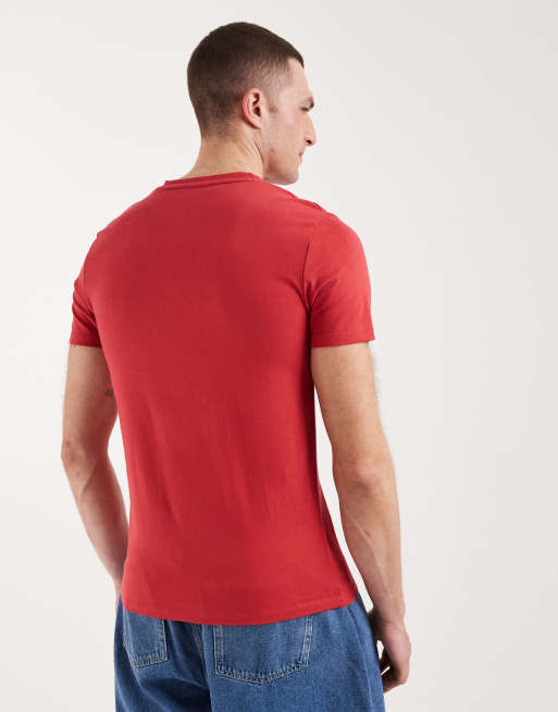 Timberland - Dunstan River - T-shirt met korte mouwen in rood, 4 van 5