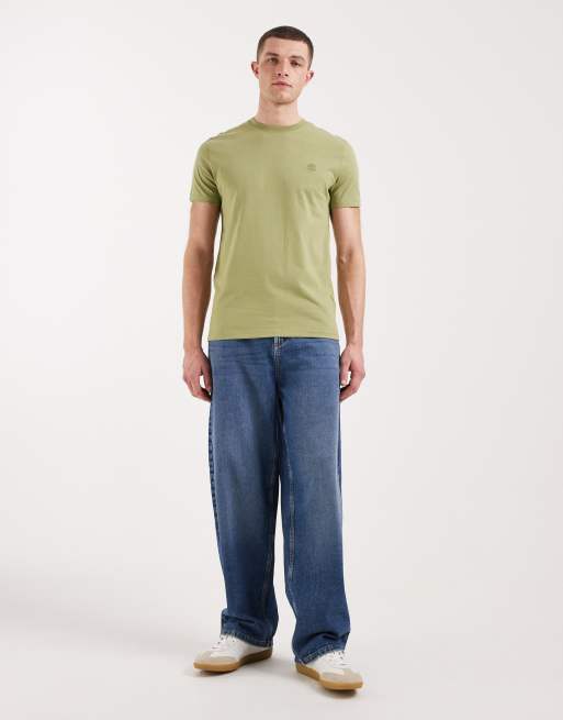 Timberland - Dunstan River - T-shirt met korte mouwen in saliegroen, 2 van 5