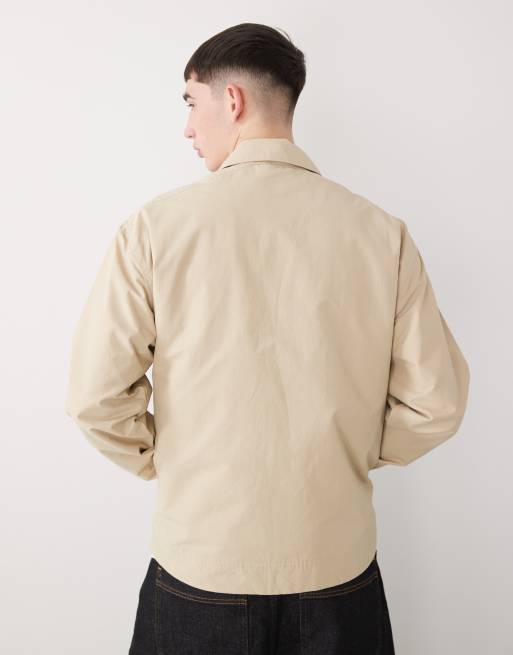 Timberland Durable water repellent stratham cotton bomber in safari, 3 of 5