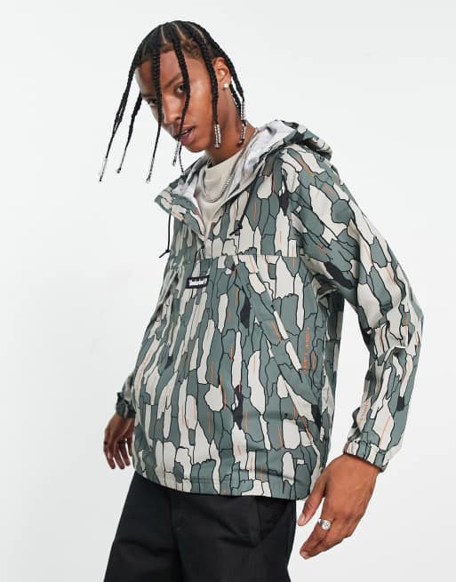 Pullover windbreaker cheap with front pocket