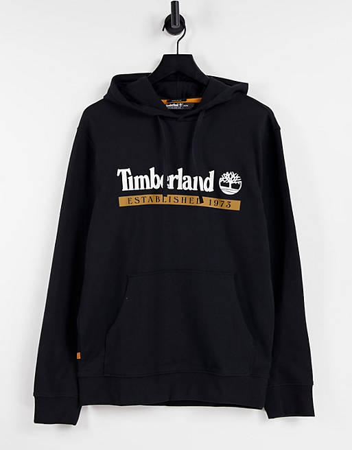 Timberland Established 1973 hoodie in black