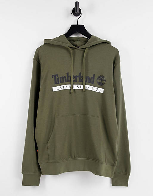 Timberland Established 1973 hoodie in khaki