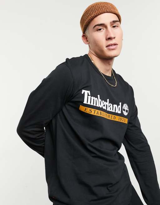 black timberland long sleeve