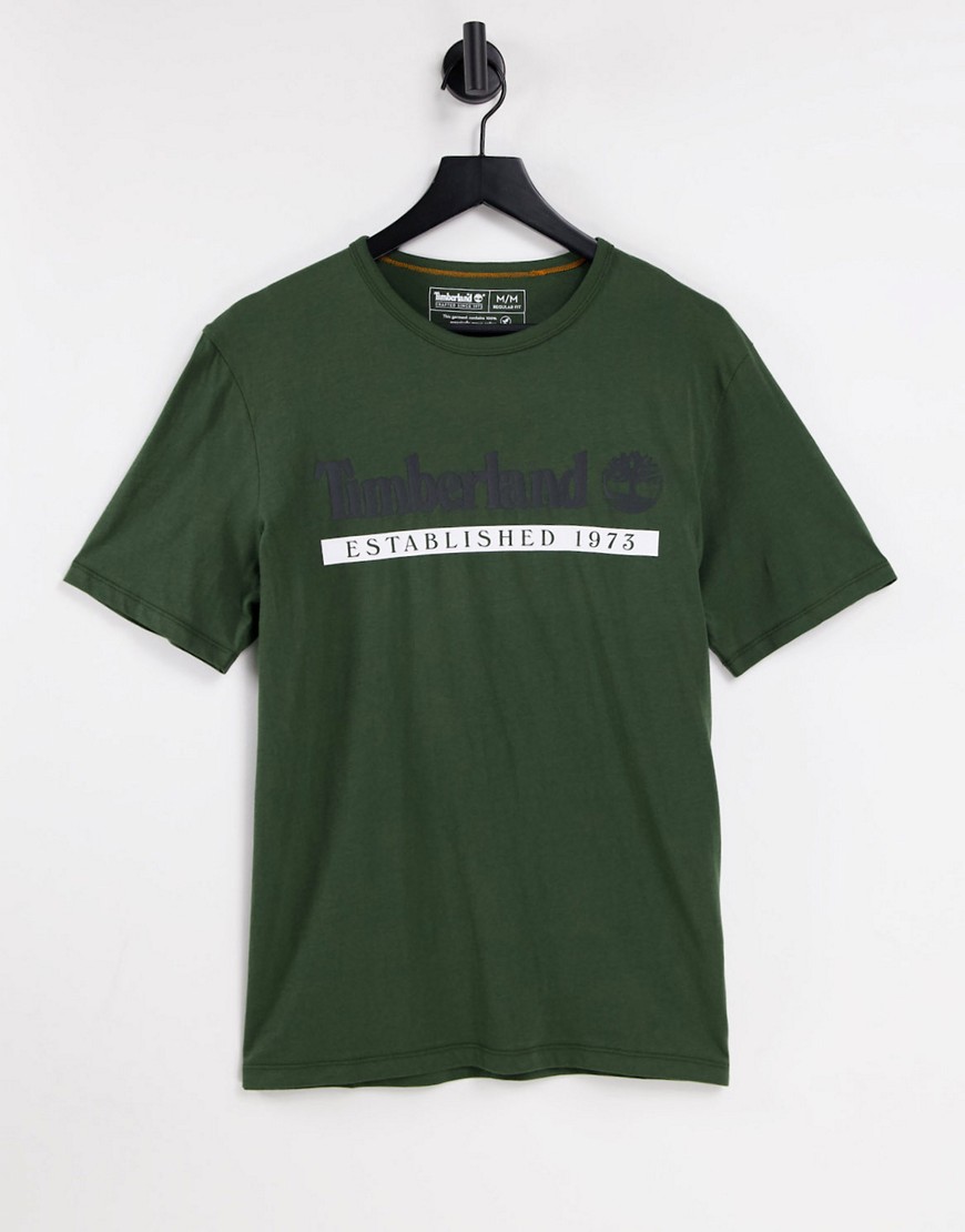 Timberland established 1973 t-shirt in green