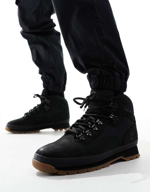 Timberland euro hiker black sale