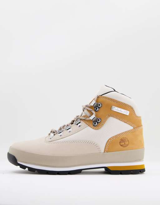 Tan and white deals timberlands