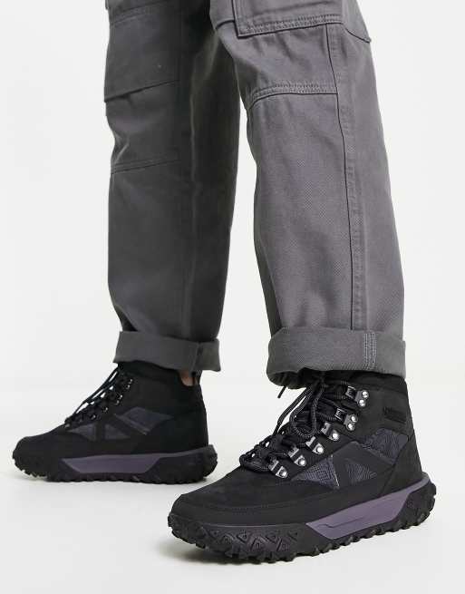 Timberland euro hiker black sales leather