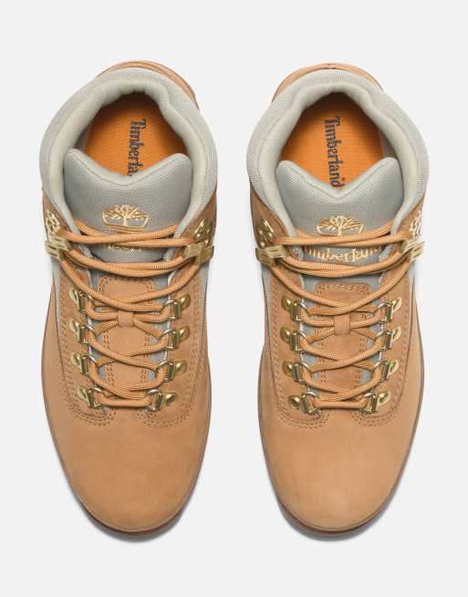Timberland – Euro Hiker – Schnürstiefel in Weizenbraun aus Nubukleder, 4 von 4