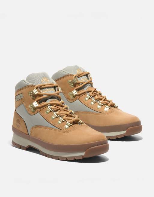 Timberland - Euro Hiker - Veterlaarzen in bruin nubuck, 2 van 4