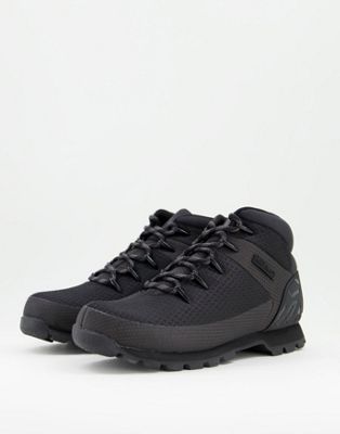 Timberland Euro Sprint Fabric boots in black