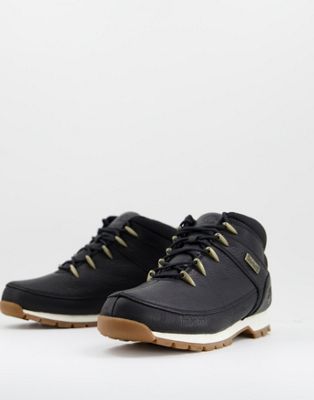 Timberland Euro Sprint Hiker boots in black grain