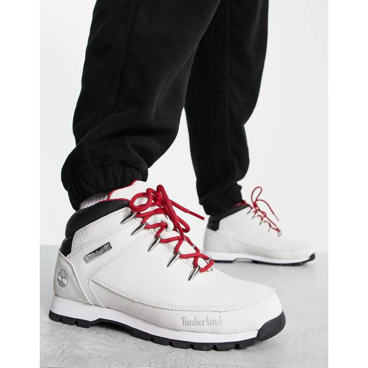 Timberland euro sprint hiker on sale white