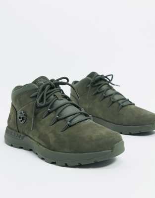timberland tan sprint trekker mid boots