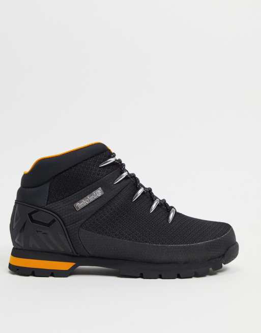 Timberland - Euro Sprint - Wandellaarzen in zwart  