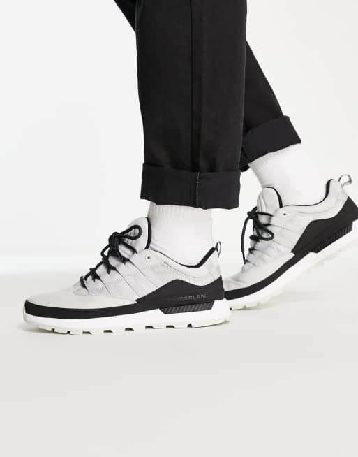 Timberland Euro Trekker Low Mesh sneakers in light grey | ASOS