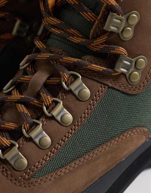 Timberland Eurohiker Mid Lace up boot in green, 4 of 4