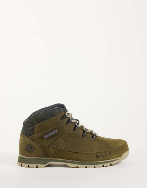 Timberland Eurosprint Mid Lace up boots in brown - view 1