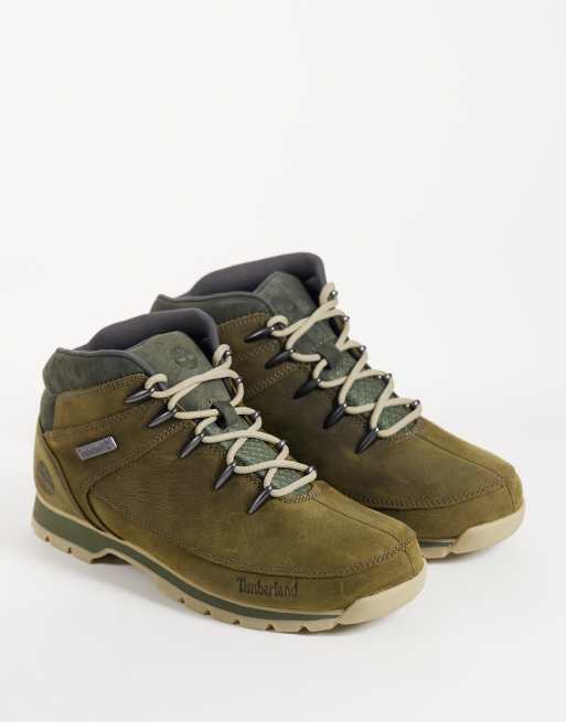 Timberland Eurosprint Mid snörboots i brunt, 2 av 4