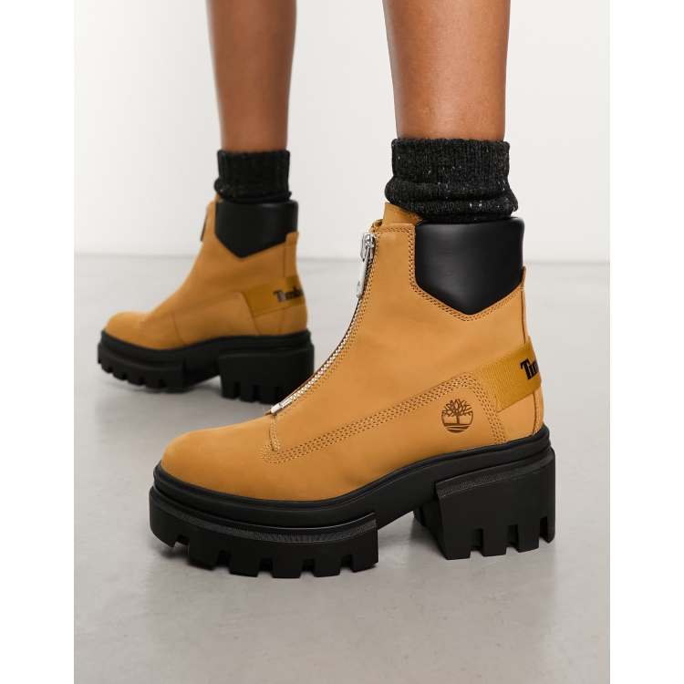 Women's tall wheat timberland hot sale boots