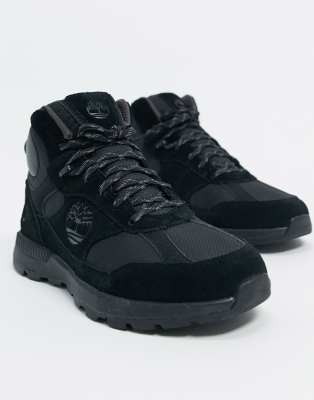timberland field trekker mid white