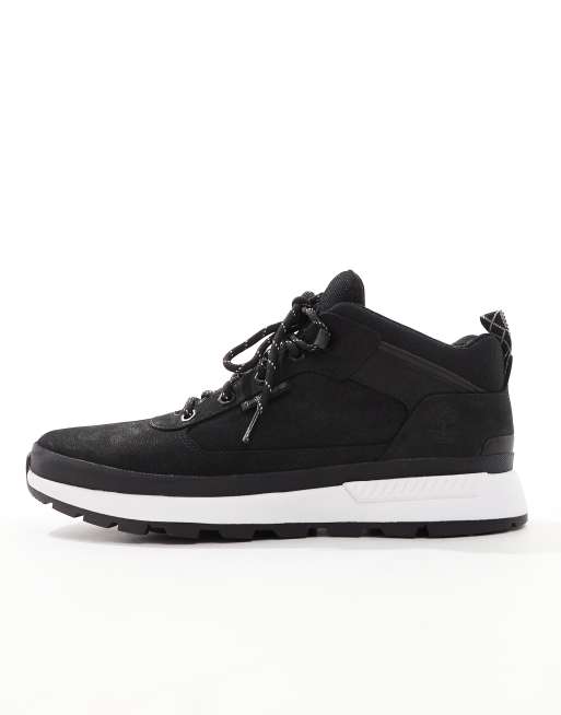 Timberland - Field Trekker - Lage sneakerlaarzen in zwart leer, 2 van 5