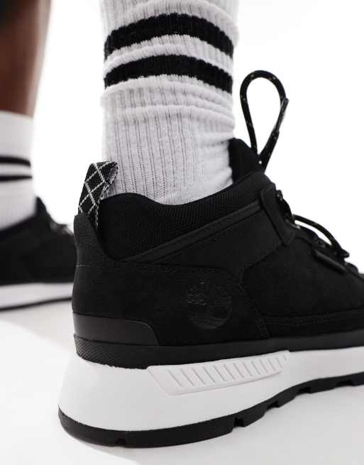Timberland - Field Trekker - Lage sneakerlaarzen in zwart leer, 4 van 5