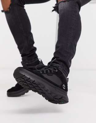 timberland black low