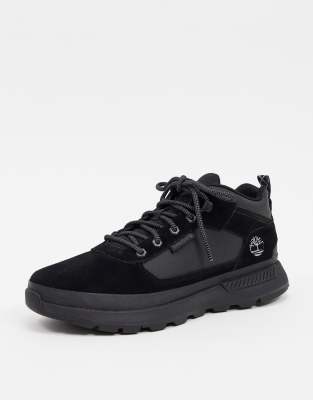 timberland low black