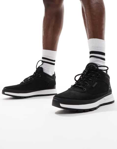 Timberland - Field Trekker Low - Scarponcini bassi neri in pelle - view 1